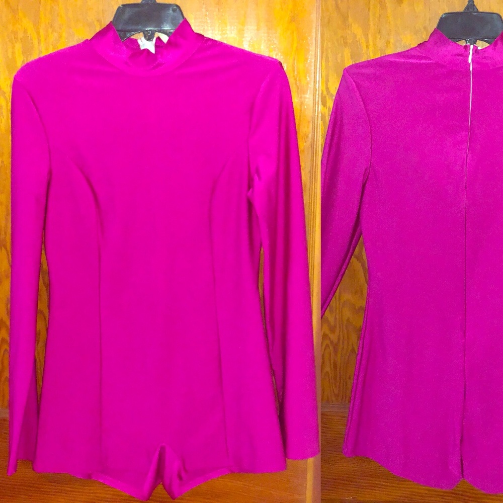 KTOO USA Sexy Pink fuchsia Romper